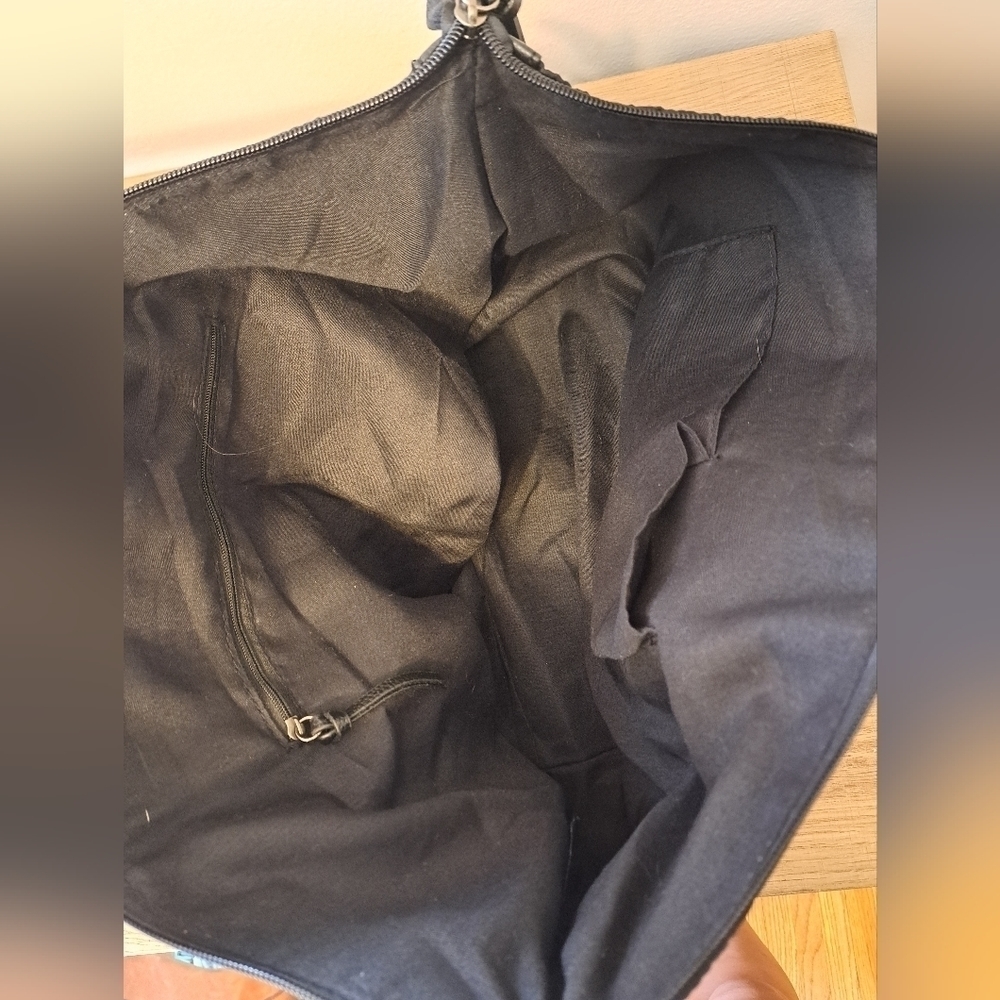 BOTKIER Black Nylon Shoulder Tote Bag - Picture 5 of 8